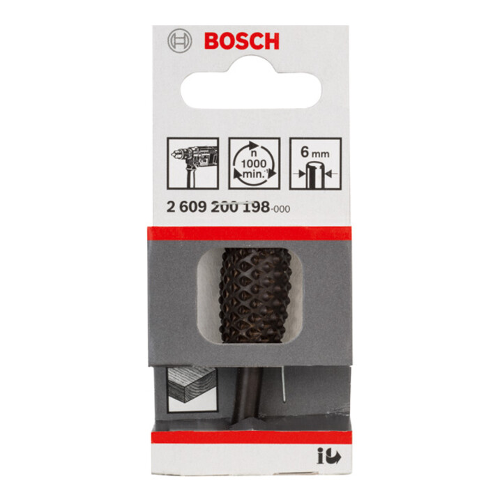 Fraises à main levée Bosch pour perceuses 6 x 16 mm