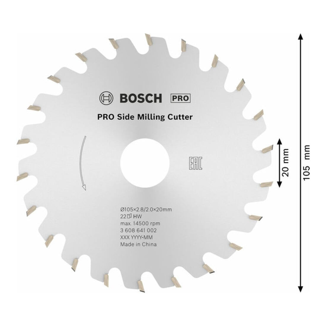Bosch Fraiseuse universelle à disque