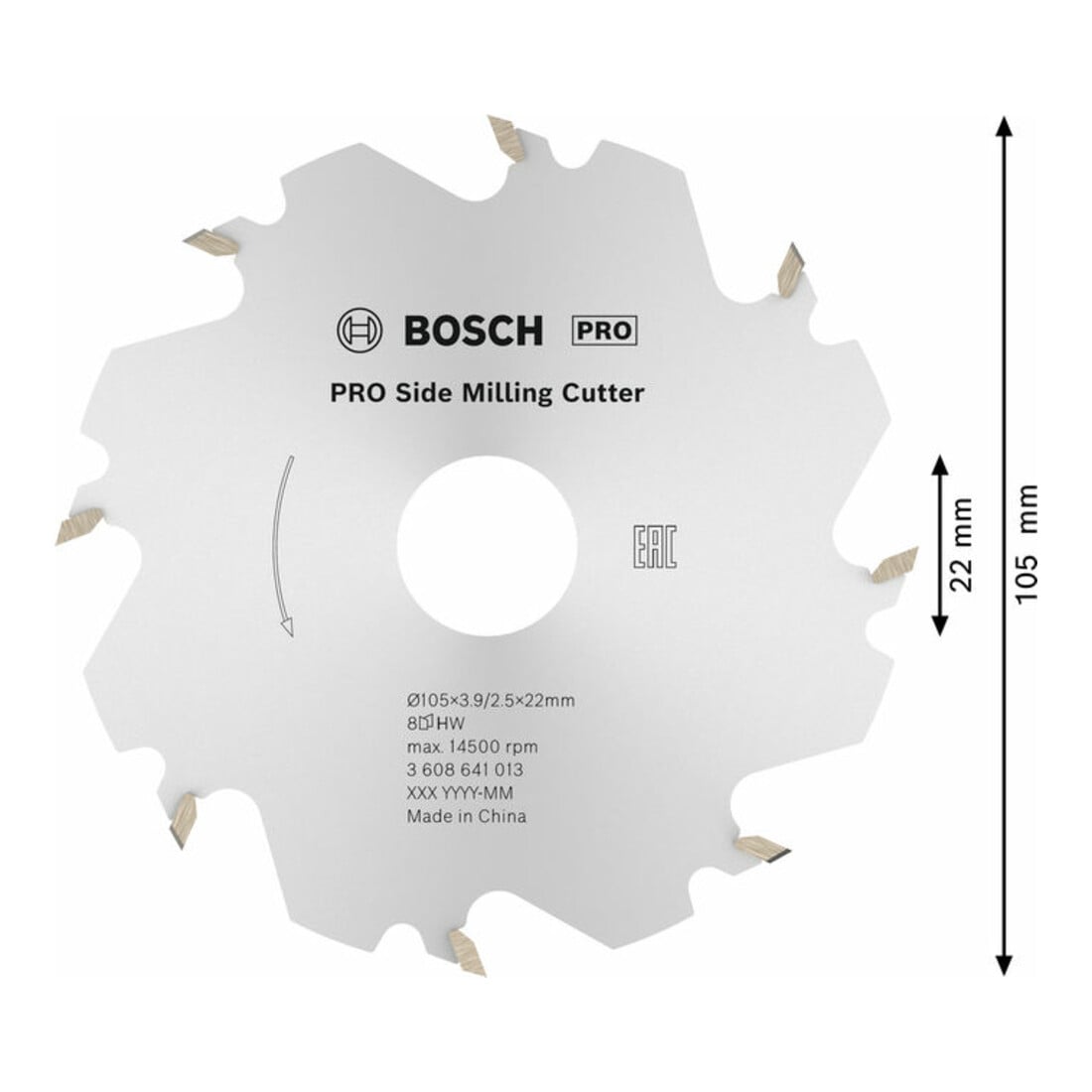 Coupeuse à disque Bosch pour goujons plats