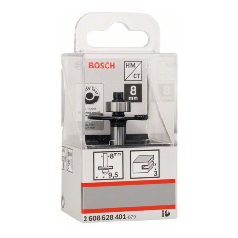 Fraise à rainurer Bosch 8 mm D1 32 mm G 51 mm