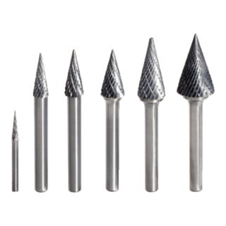 KS Tools HM Fraises à queue conique Forme M