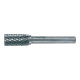 Fraises limes carbure, denture croisée forme A cylindrique, bout plat