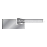 Fraises limes carbure, denture croisée forme N angulaire (WKN)-5