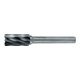 Fraises limes carbure pour l'aluminium forme B cylindrique, coupe en bout