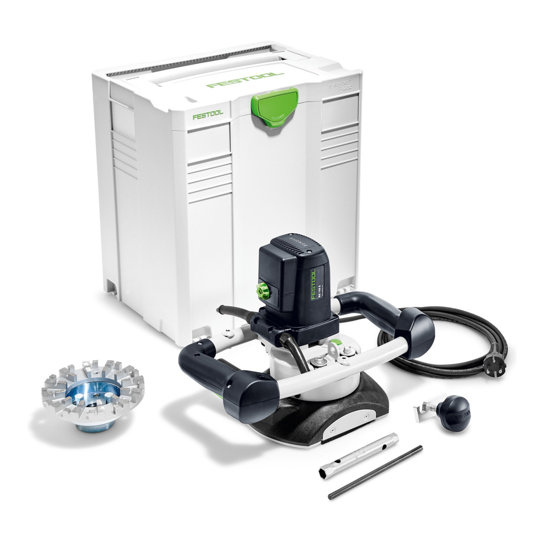 Fraiseuse de rénovation Festool RG 150 E-Set DIA HD RENOFIX