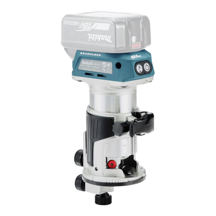 Fraiseuse multifonction sans fil Makita 18.0 V DRT50ZJX2