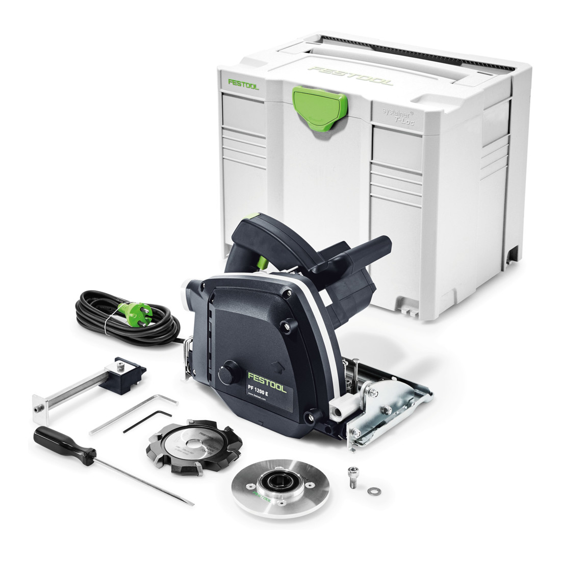 Fraiseuse pour plaques aluminium Festool PF 1200 E-Plus Alucobond