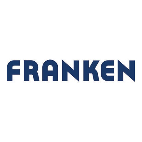 Franken Flipchartblockhalter FDKMAG 5,5x70cm magnetisch silber/grau