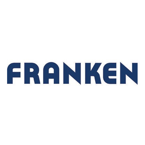 Franken Moderationstafel Deluxe FC8312 188x67cm Filz grau