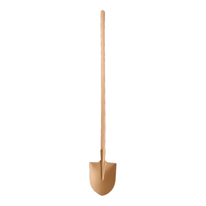 Frankfurter Schaufel 240x300mm m.ger.Stiel funkenfrei ENDRES TOOLS