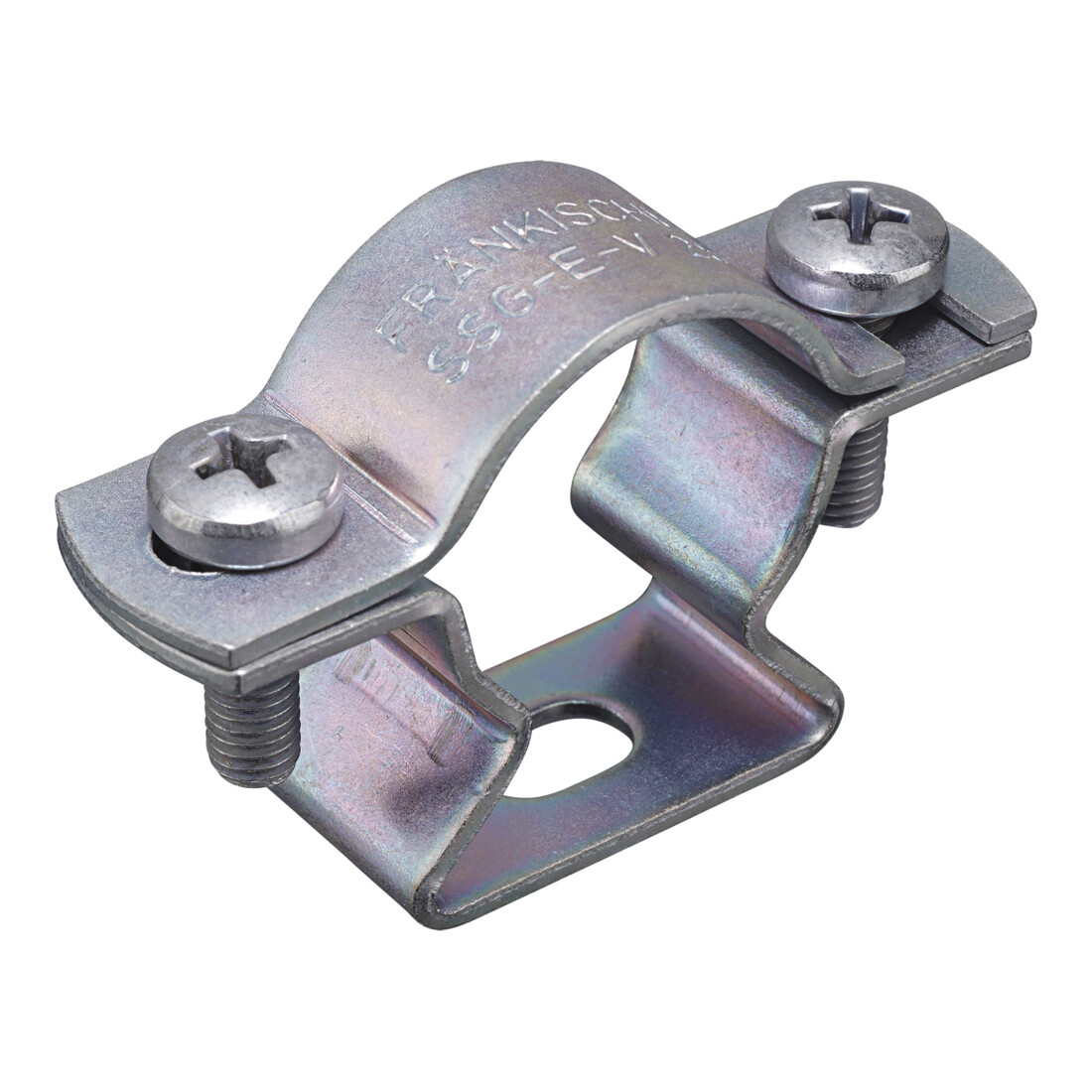 Fränkische Collier de fixation en acier galvanisé Zn-Ni SSG-E-V 32 galvanisé