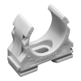 Fränkische Collier de serrage en plastique clipfix-UV 20 gris stabilisé UV
