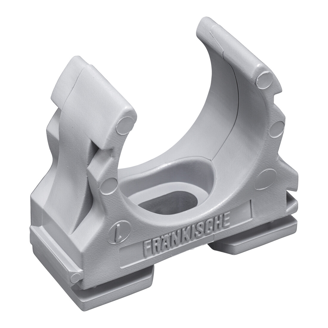 Fränkische Collier de serrage en plastique grand, pour tous les conduits ondulés clipfix 32