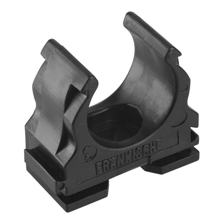 Fränkische Collier de serrage en plastique stabilisé UV clipfix-UV 20 noir