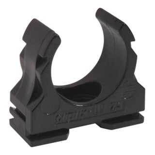 Fränkische Collier de serrage en plastique stabilisé UV clipfix-UV 40 noir