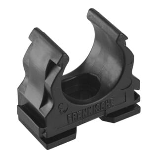 Fränkische Collier de serrage plastique clipfix-UV 16 noir stabilisé UV