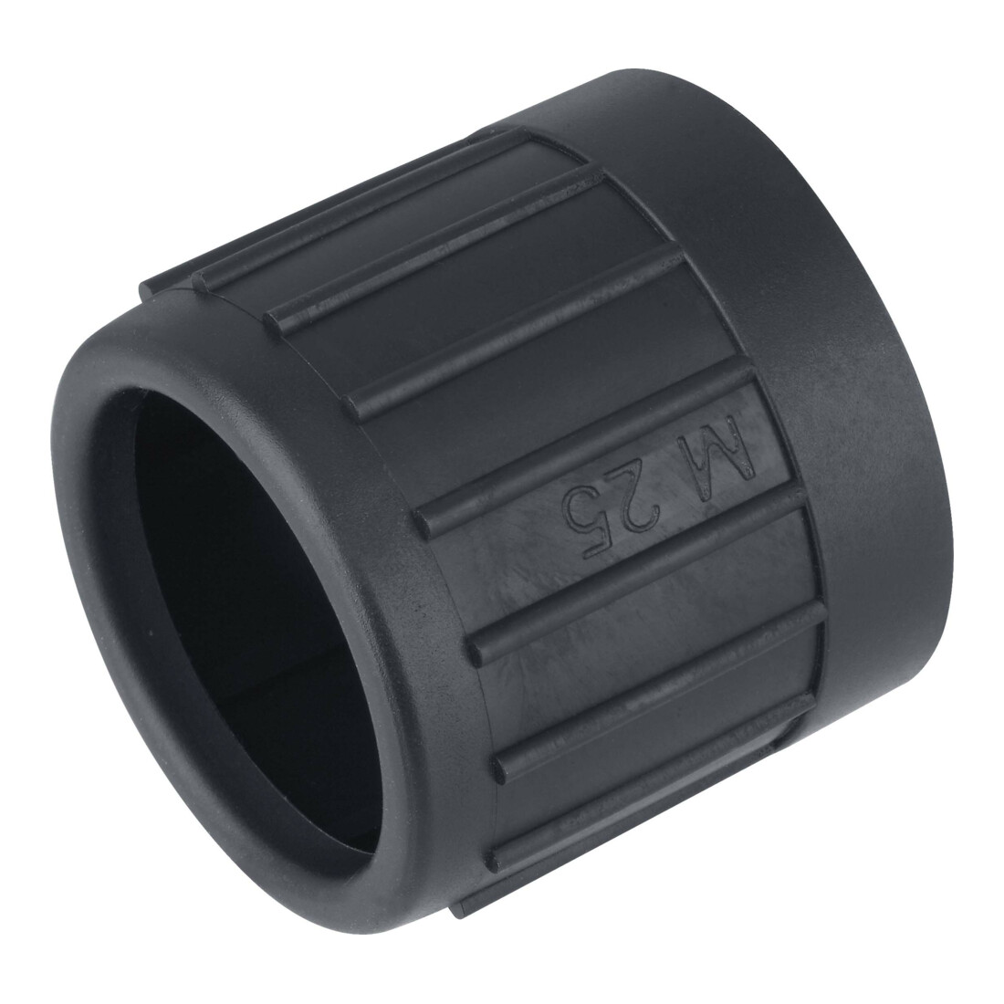 Fränkische Embout en plastique noir, résistant aux UV E-Ku-E 50 noir UV