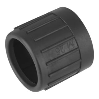 Fränkische Embout plastique noir, résistant aux UV E-Ku-E 16 noir UV