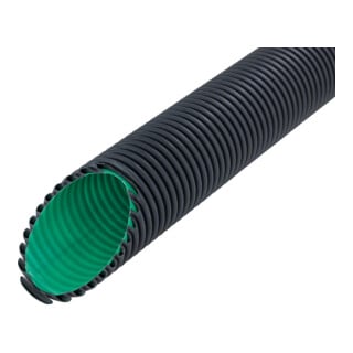 Fränkische Gaine de protection flexible KabuflexRplus90 noire