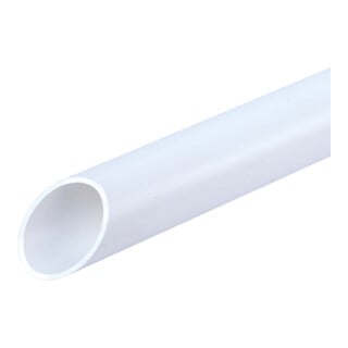 Fränkische Tube rigide en plastique FPKu-EM-pour extérieur UV 25 blanc