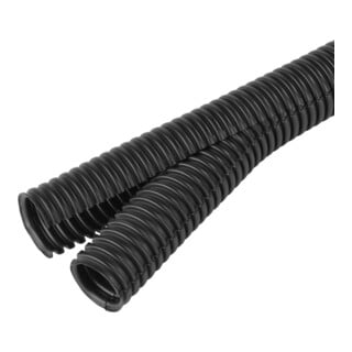 Fränkische Tuyau ondulé Co-flex PP-UV flexible fermable 16 mm noir