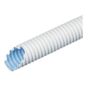 Fränkische Tuyau ondulé en plastique léger 20,0×14,4 mm FBY-EL-F 20 blanc-1
