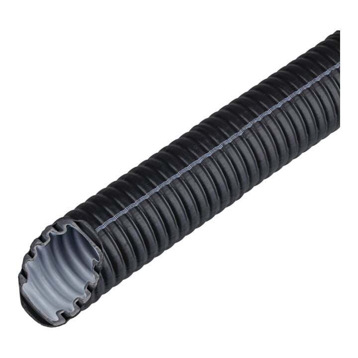 Fränkische Tuyau ondulé en plastique moyen 16,0x10,3 flexible FFKuS-EM-F-LS0H 16sw
