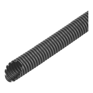 Fränkische Tuyau ondulé flexible en plastique FPPSF-10U.50 noir