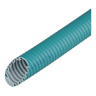 Fränkische Tuyau ondulé plastique FFKuS-EM-F 20,0 x 14,2 mm vert moyen flexible