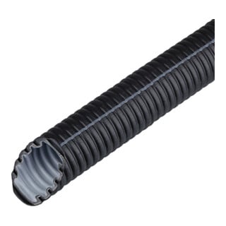 Fränkische Tuyau ondulé plastique FFKuS-EM-F-LS0H 50 x 38,8 mm noir