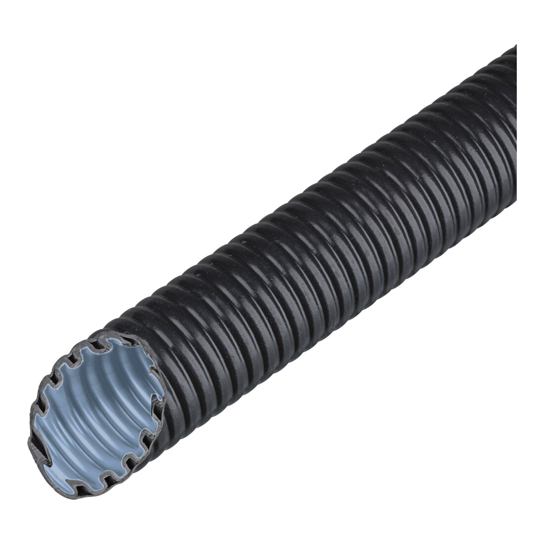 Fränkische Tuyau ondulé plastique lourd 32,0x24,1mm FFKuS-ES-F-UV32 noir