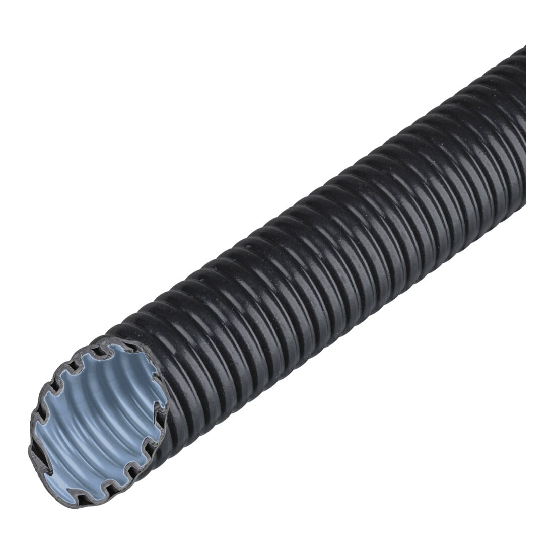 Fränkische Tuyau ondulé plastique lourd 63,0x50,3mm FFKuS-ES-F-UV63 noir