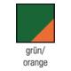 Freischneider-Latzhose mit Hosenträger grün/orange