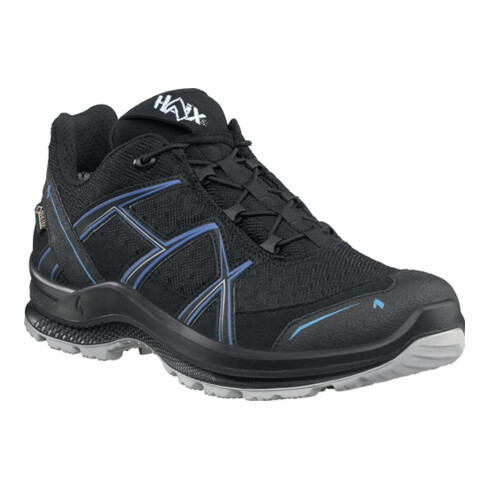 Freizeitschuh BE Advent.2.2 GTX Ws low Gr.7(41) schwarz/blau Mikrofaser/Textil