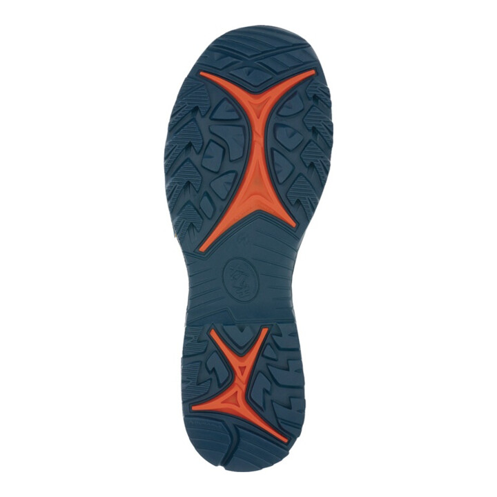 Freizeitschuh BE Advent2.2 GTX low Gr.9,5(44) blau/rot Mikrofaser/Textil