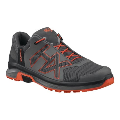 Freizeitschuh CONNEXIS Go GTX low Gr.10(45) grau/orange Mikrofaser/Textil