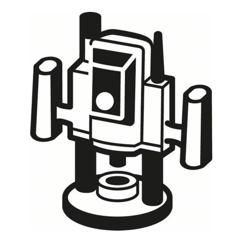 Bosch Fresa a profilo 6mm, R1 4mm, D1 28,6mm, B 8mm, L12,4mm, G 54mm