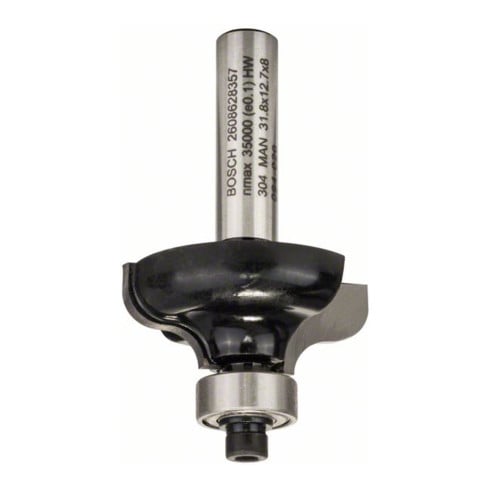 Bosch Fresa a profilo G 8mm R1 4,8mm P 31,8mm L12,4mm G 54mm