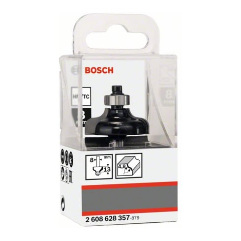 Bosch Fresa a profilo G 8mm R1 4,8mm P 31,8mm L12,4mm G 54mm