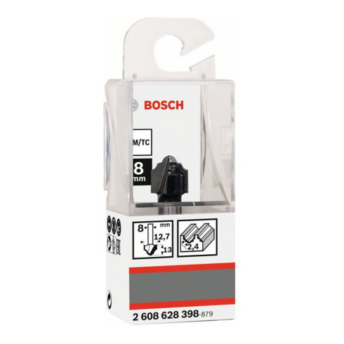 Bosch Fresa a profilo H 8mm R1 2,4mm P 12,7mm L12,4mm G 46mm