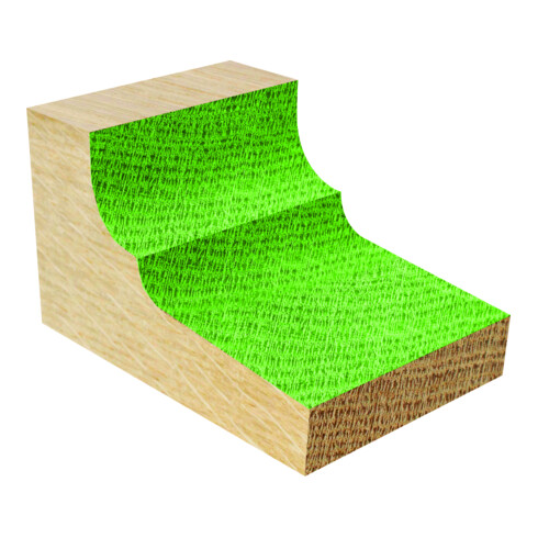 Edessö Fresa a spianare HW- (HM), Z=2, fondo a sfere, ø88,9 NL15,9, GL71 S12 W6 Grado R4