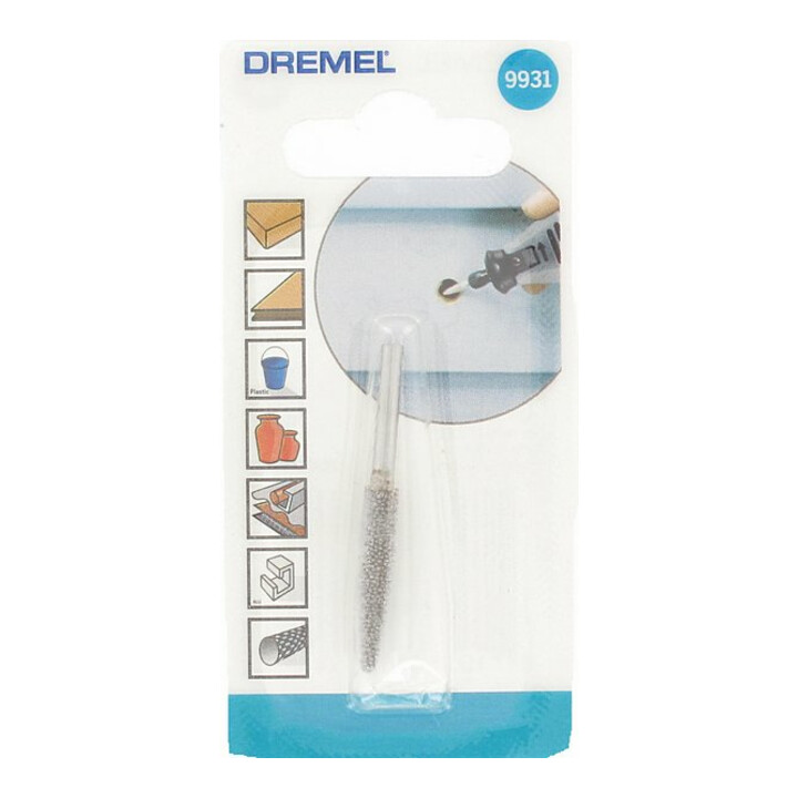 Bosch Fresa in carburo di tungsteno dentata, con punta a lancia 6,4mm