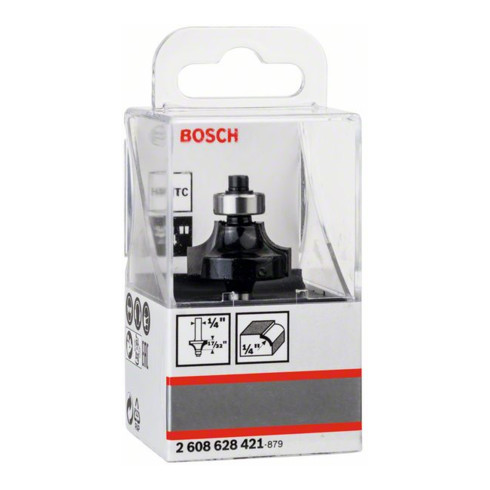 Bosch Fresa per arrotondare 1/4"