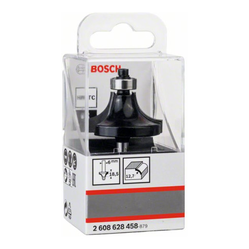 Bosch Fresa per arrotondare 6mm R1 12,7mm P 38,1mm L18,6mm G 60mm