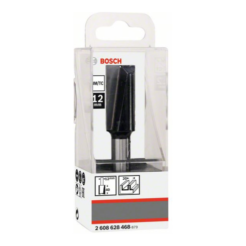 Bosch Fresa per scanalature Standard for Wood 12 mm D1 20 mm L 40 mm G 81 mm