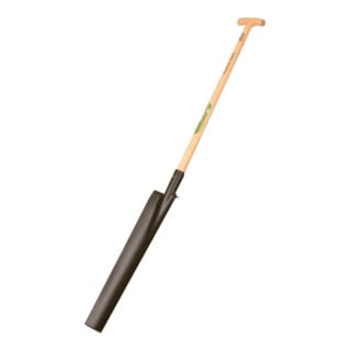 FREUND Bêche de drainage avec manche E-T + repose-pied