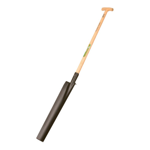 FREUND Bêche de drainage avec manche E-T + repose-pied