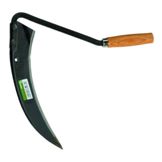 FREUND Faux à lame demi-forgée 65976 affûtée avec protection de coupe