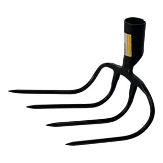 FREUND Fourche à fumier avec douille 4 dents 21X20 cm