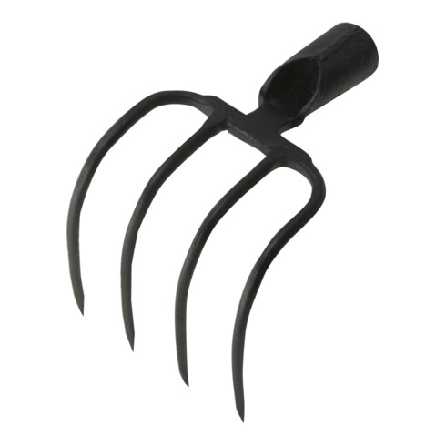 FREUND Houe à pommes de terre ronde 4 dents 19X16 cm
